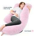 Almohada para Embarazada Diseño G 360° XL 80x145 cm – Soporte Completo en Terciopelo Premium